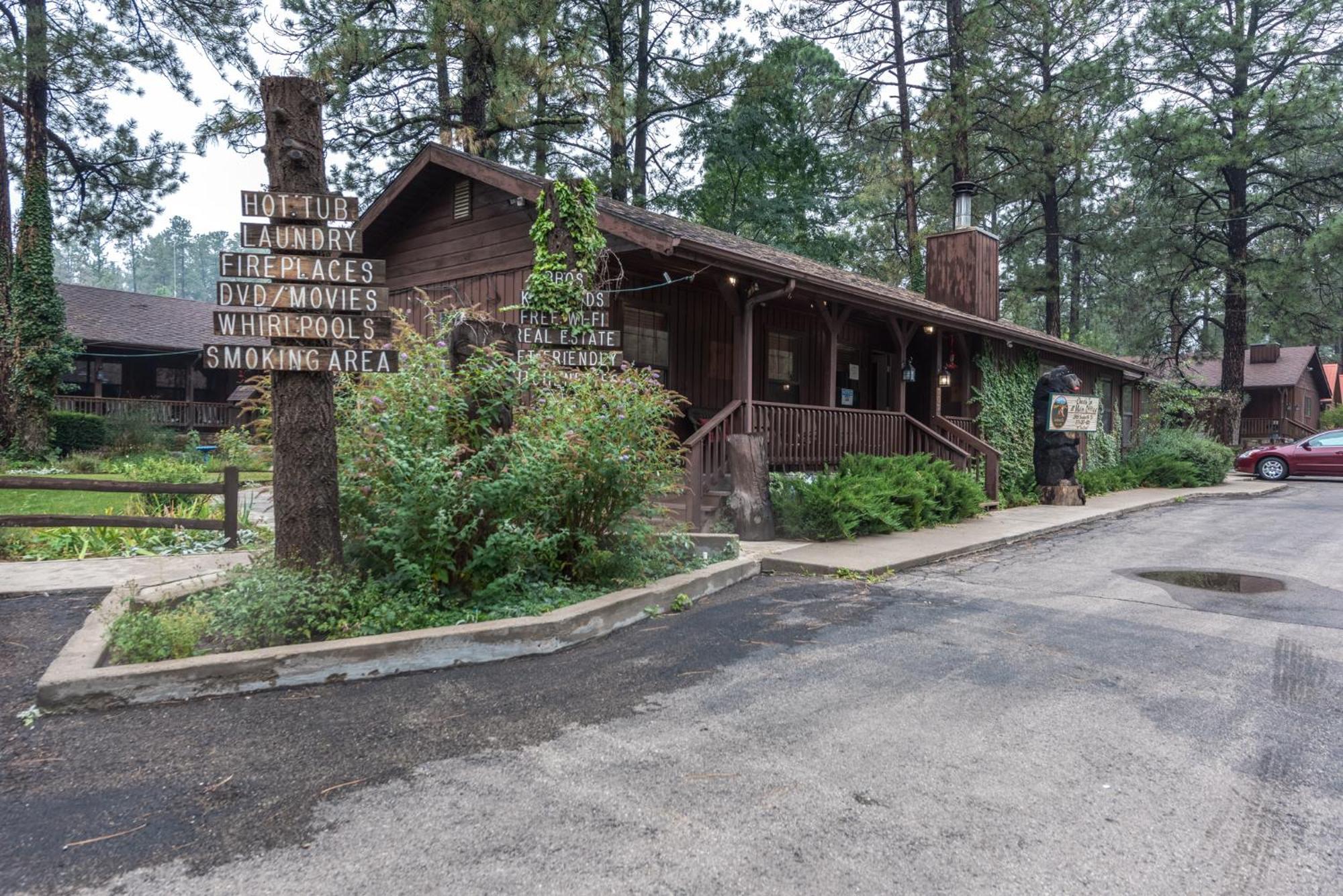Shadow Mountain Lodge And Cabins Руидозо Экстерьер фото
