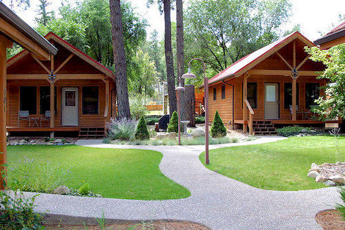 Shadow Mountain Lodge And Cabins Руидозо Экстерьер фото